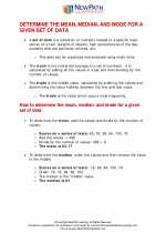 Mathematics - Sixth Grade - Study Guide: Statistics