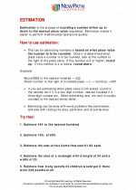 Mathematics - Sixth Grade - Study Guide: Estimation