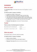 Mathematics - Fifth Grade - Study Guide: Statistics