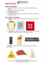 Mathematics - First Grade - Study Guide: Shapes