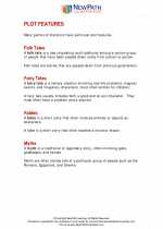 English Language Arts - Fifth Grade - Study Guide: Plot Features