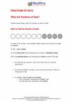 Mathematics - Third Grade - Study Guide: Fractions
