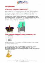 Types of Government. Social Studies Worksheets and Study Guides Sixth