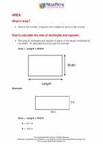 Mathematics - Fifth Grade - Study Guide: Area