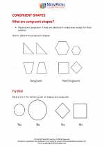 Mathematics - Fifth Grade - Study Guide: Congruent Shapes