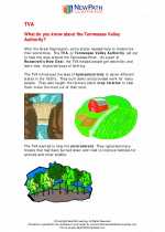 TVA. Social Studies Worksheets and Study Guides Sixth Grade. Missouri