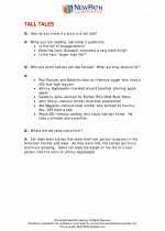Social Studies - Fourth Grade - Study Guide: Tall Tales