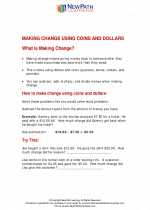 Mathematics - Fourth Grade - Study Guide: Money