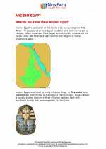 Social Studies - Sixth Grade - Study Guide: Ancient Egypt