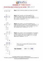Mathematics - Fifth Grade - Study Guide: Division