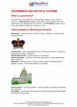 Social Studies - Third Grade - Study Guide: Government and Political Systems