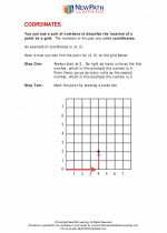 Mathematics - Fourth Grade - Study Guide: Coordinates