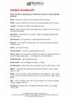 English Language Arts - Second Grade - Study Guide: Science Vocabulary