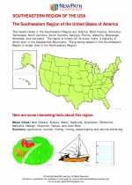Social Studies - Fifth Grade - Study Guide: Southeastern Region US