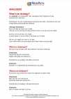 English Language Arts - Fourth Grade - Study Guide: Analogies