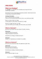 English Language Arts - Fourth Grade - Study Guide: Analogies