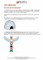 Social Studies - Fifth Grade - Study Guide: First Americans