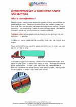 Social Studies - Third Grade - Study Guide: Interdependence of Goods and Services