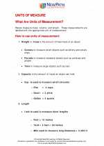 Mathematics - Third Grade - Study Guide: Units of Measure