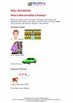 English Language Arts - First Grade - Study Guide: Real or Fantasy