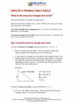Mathematics - Sixth Grade - Study Guide: Area
