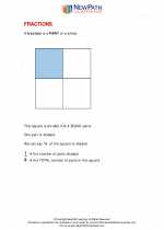 Mathematics - Second Grade - Study Guide: Fractions
