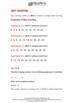 Mathematics - Second Grade - Study Guide: Skip Counting