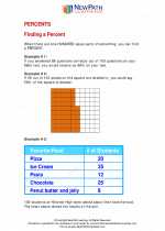 Mathematics - Fourth Grade - Study Guide: Percents