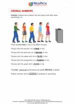 Mathematics - Second Grade - Study Guide: Ordinals