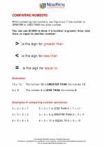 Mathematics - Second Grade - Study Guide: Comparing Numbers