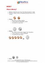 Mathematics - First Grade - Study Guide: Counting Coins