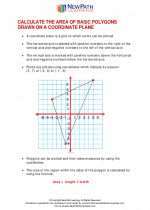 Mathematics - Sixth Grade - Study Guide: Area of Coordinate Polygons
