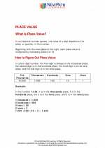 Place Value: 4Th Grade Math Worksheets And Study Guides.