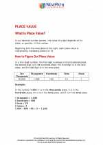Mathematics - Fourth Grade - Study Guide: Place Value