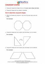 Mathematics - Third Grade - Study Guide: Congruent Shapes