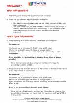 Mathematics - Third Grade - Study Guide: Probability