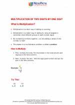 Mathematics - Fourth Grade - Study Guide: Multiplication