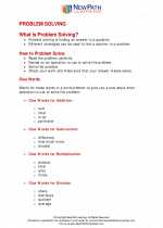 Mathematics - Fourth Grade - Study Guide: Problem Solving