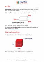 Mathematics - Second Grade - Study Guide: Solids