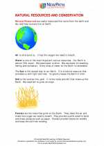 Social Studies - Third Grade - Study Guide: Natural Resources