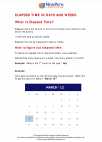 Mathematics - Fourth Grade - Study Guide: Calendar