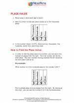 Mathematics - Third Grade - Study Guide: Place Value