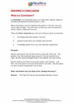 drawing conclusions 6th grade ela worksheets and answer key