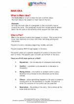 English Language Arts - Sixth Grade - Study Guide: Main Idea