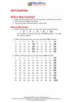 Mathematics - First Grade - Study Guide: Skip Counting