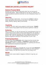 Science - Third Grade - Study Guide: Hands-on Lab Skills/Science Inquiry - 3rd grade