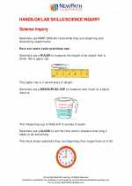 Science - First Grade - Study Guide: Hands-on Lab Skills/Science Inquiry