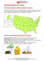 Social Studies - Fifth Grade - Study Guide: Western Region US