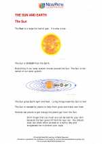 Science - Second Grade - Study Guide: The sun and earth