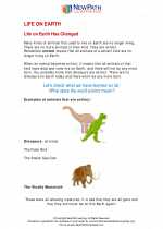 Science - Second Grade - Study Guide: Earth yesterday and today
